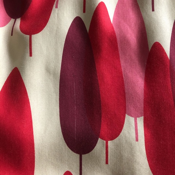 Orla Keily Cyprus Tree shift dress - shades of red - Picture 10 of 11